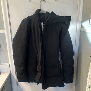 Lululemon Black Medium Length Jacket